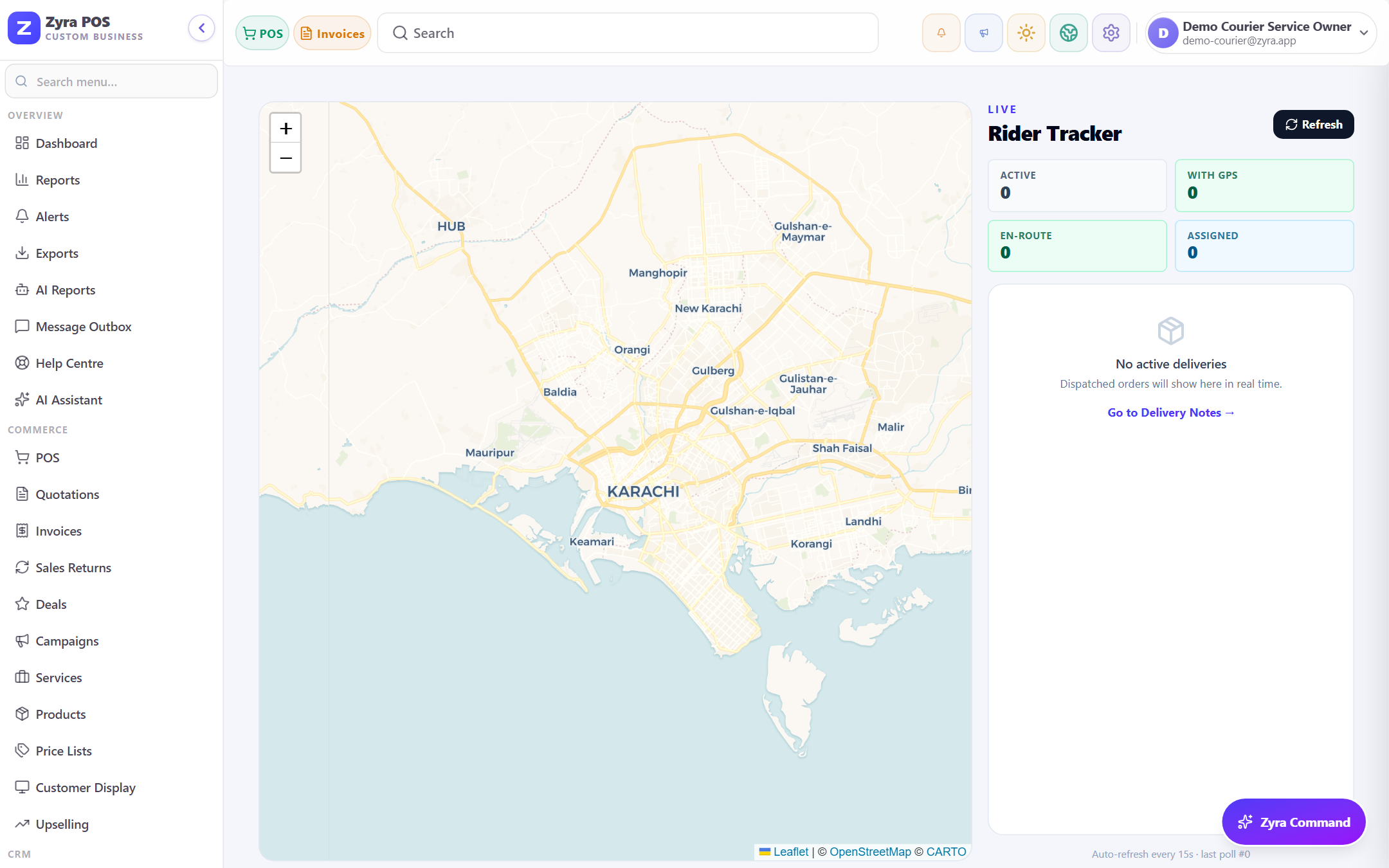 Zyra live rider tracker map